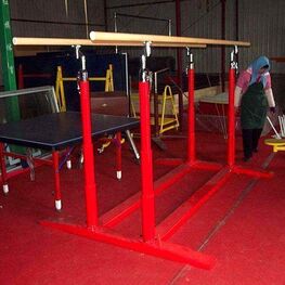 比賽移動(dòng)式雙杠